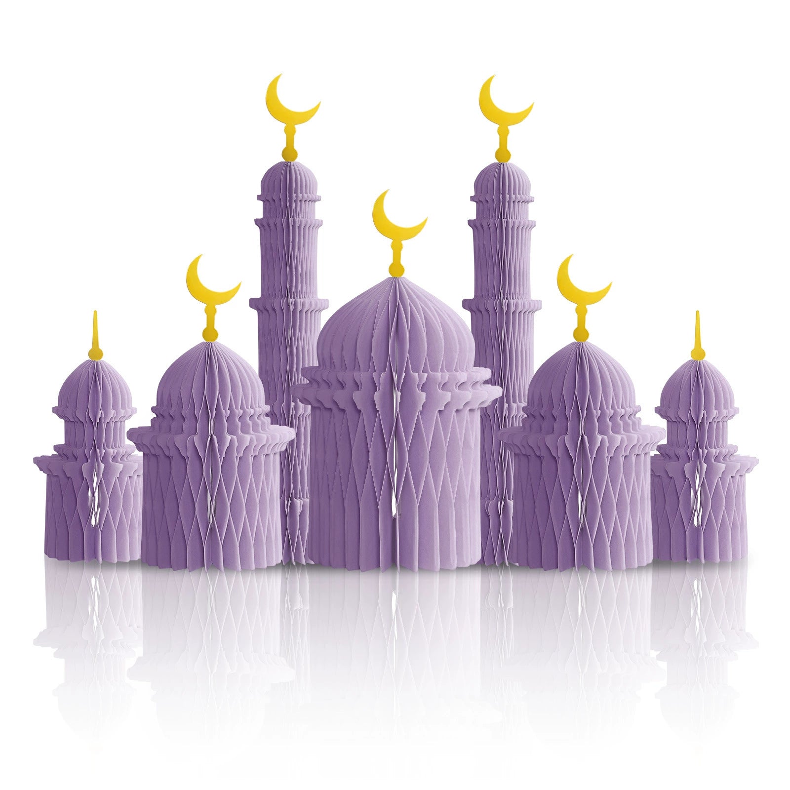 Foldable Honeycomb Palace Ramadan Desktop Ornament