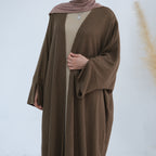 Thick knitted Sweater Abaya