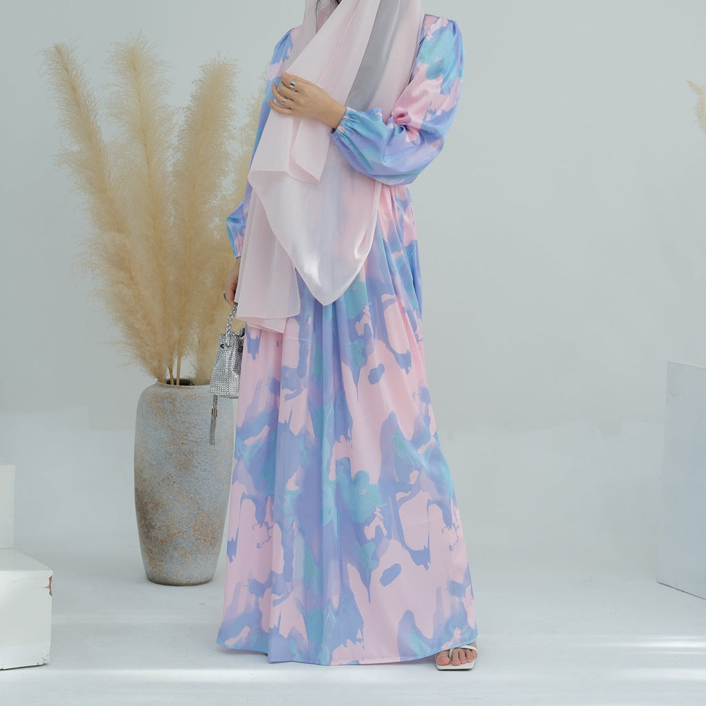 Women  Printed Evening Dress