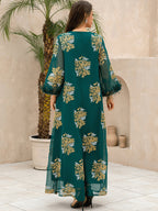 Floral Elegant Kaftan