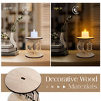 Ramadan Decorative Aromatherapy Candle Holders 6PCS