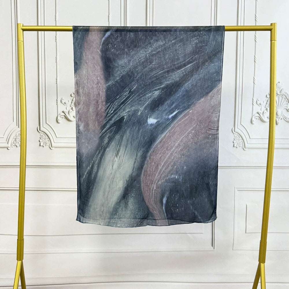 Watercolor Printed Hijab