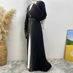 Women Glitter Thick Abayas