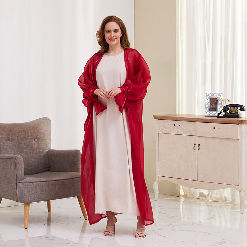 عبايات كارديجان بأكمام منفوخة