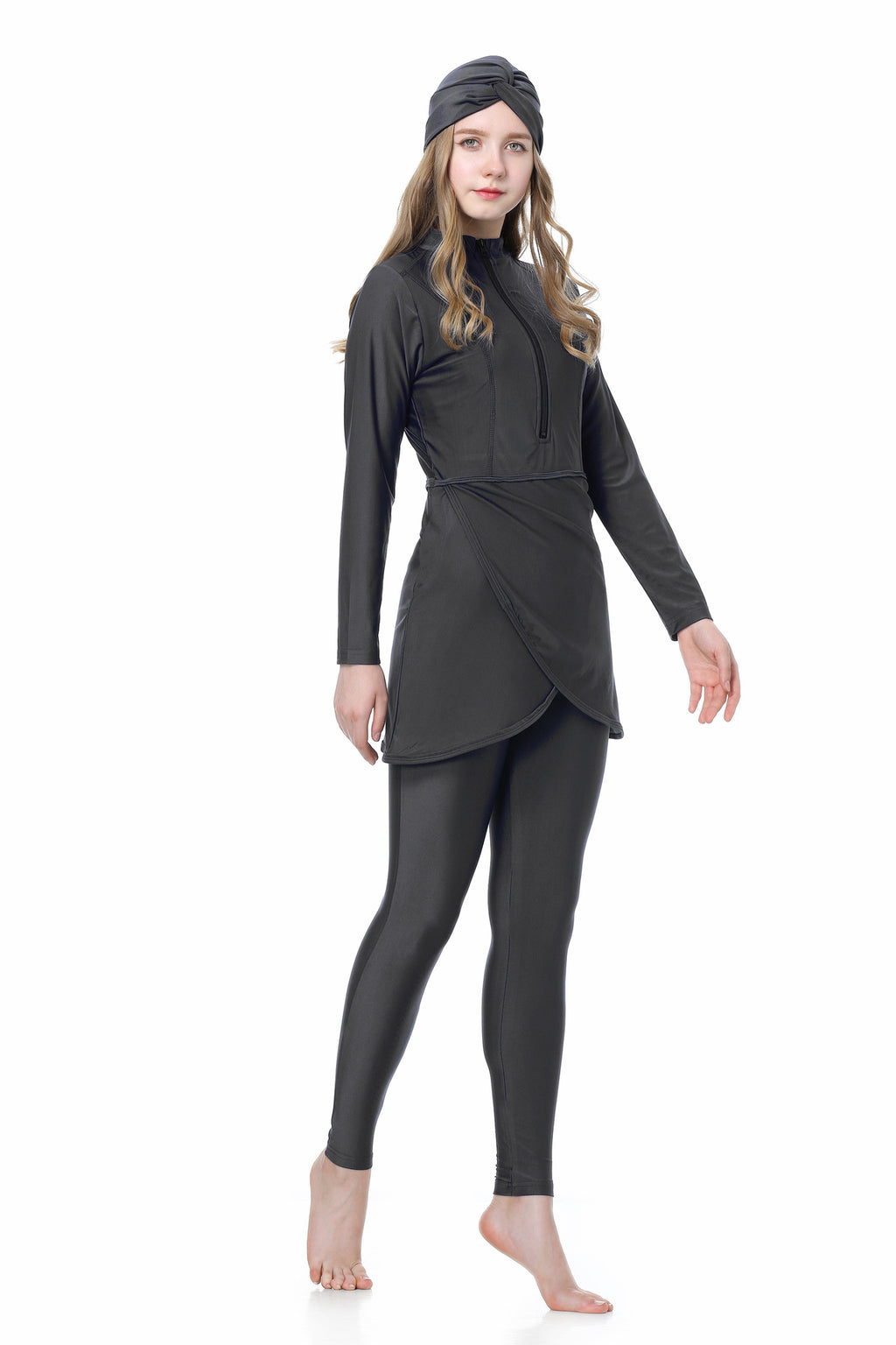 3 Piece Zipper Guard Burkini