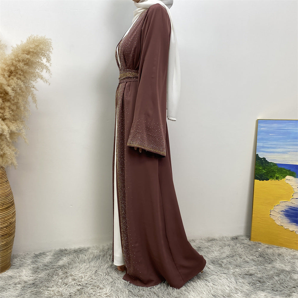 Women Glitter Thick Abayas