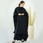 قطعتان من بنطال واسع الساق بجزء علوي متأرجح كبير