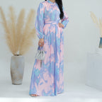 Women  Printed Evening Dress