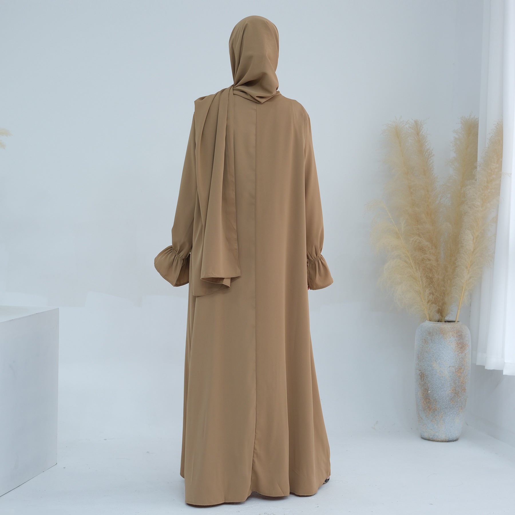 Flare Long Under Abaya Dress
