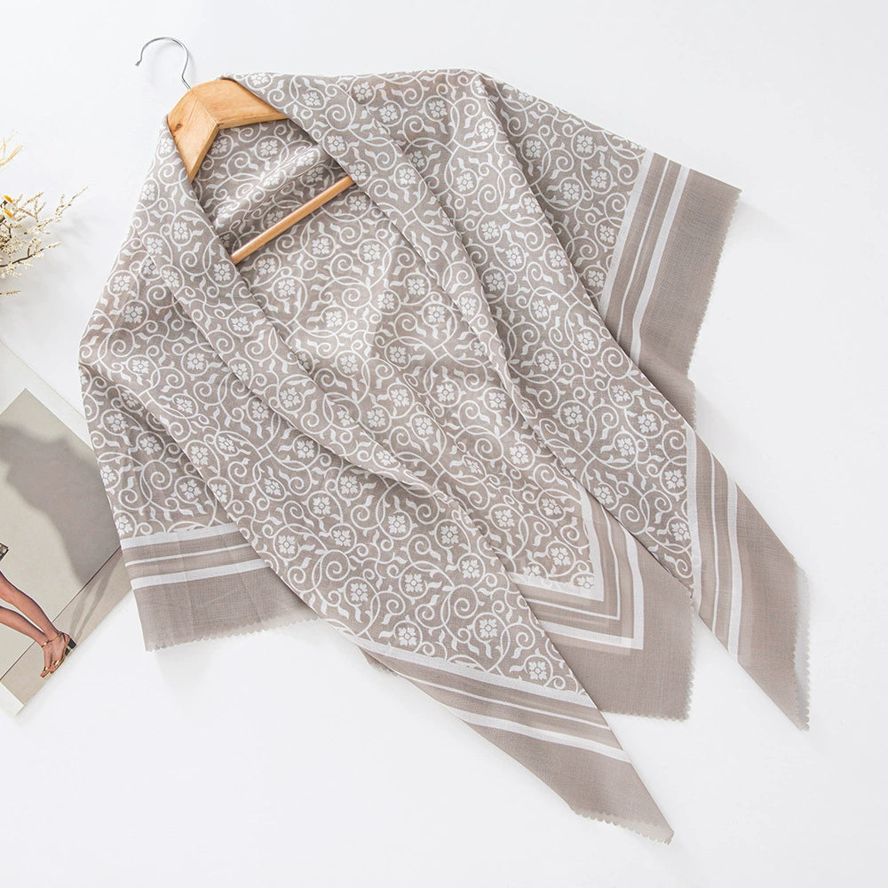 100 Color Wave Printed Hijab 1-25