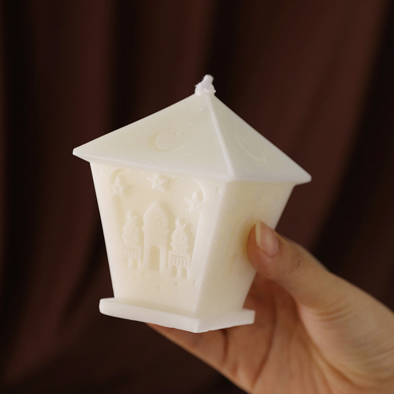 Moon Star Castle Candle for Ramadan Decor