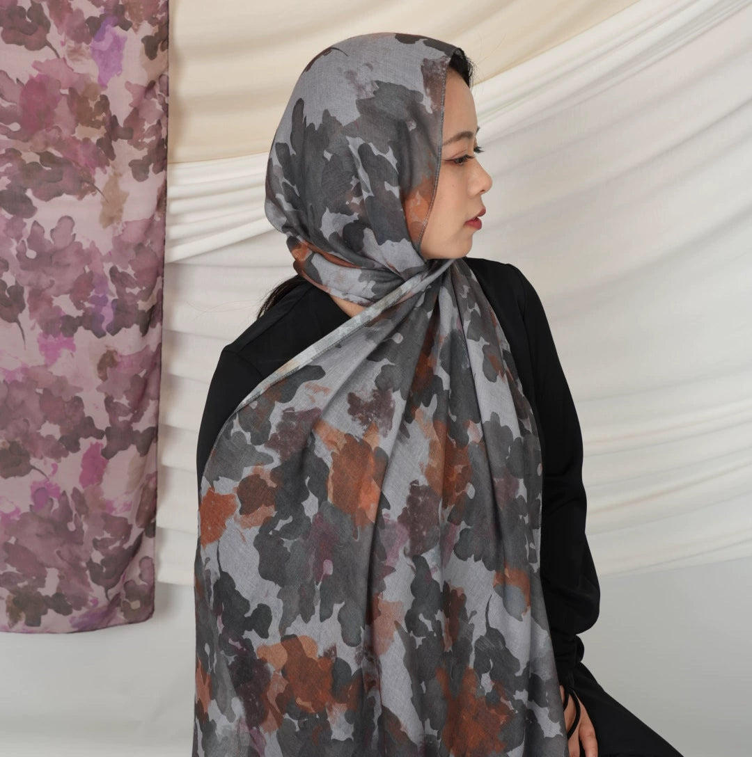 Tie-dye Printed Hijab