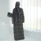 Full Body Embroidered Cardigan Abaya