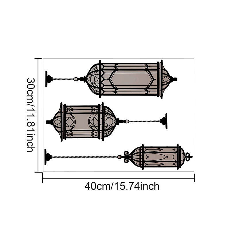 Ramadan Decorative Wall PVC Stickers