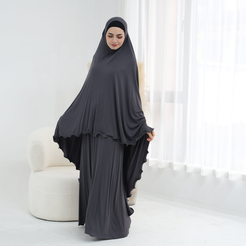 Solid Color Overhead Jilbab