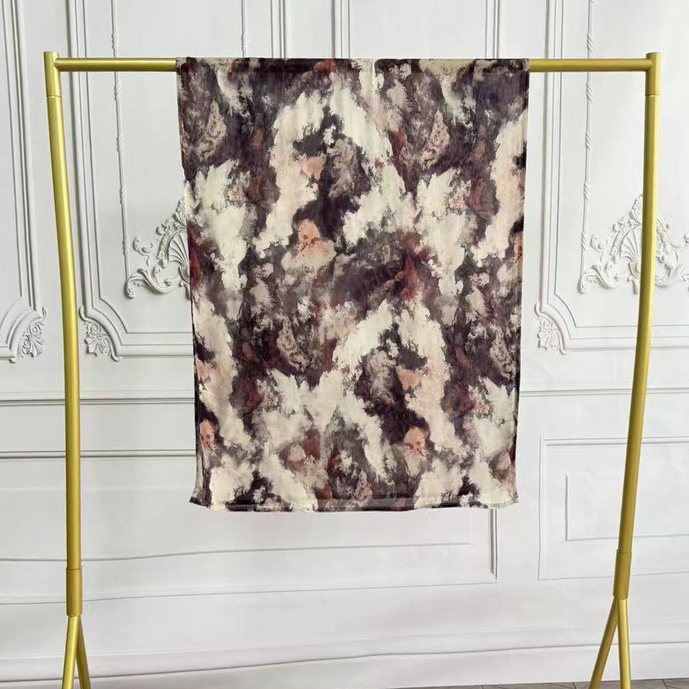 Watercolor Printed Hijab