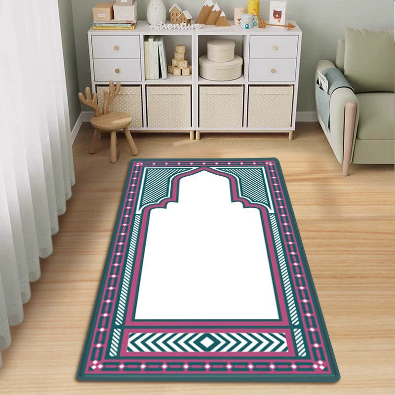 Ramadan Sponge Prayer Rug - White Board