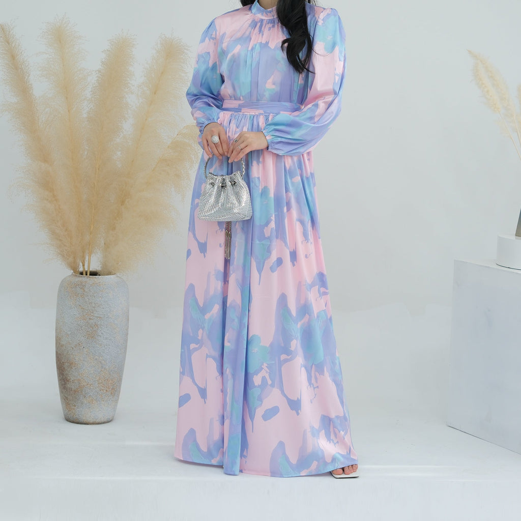 Women  Printed Evening Dress