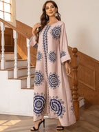 Elegant Pink Kaftan