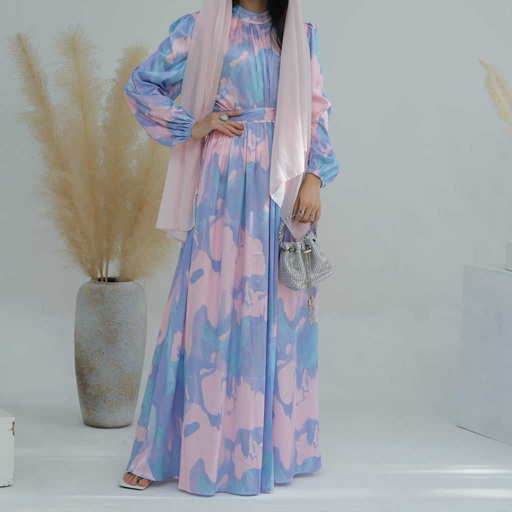 Women  Printed Evening Dress