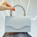 Ladies Rhinestone Glitter Handbag