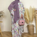 Summer Floral Set Abaya
