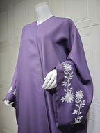 Embroidery Open Abaya