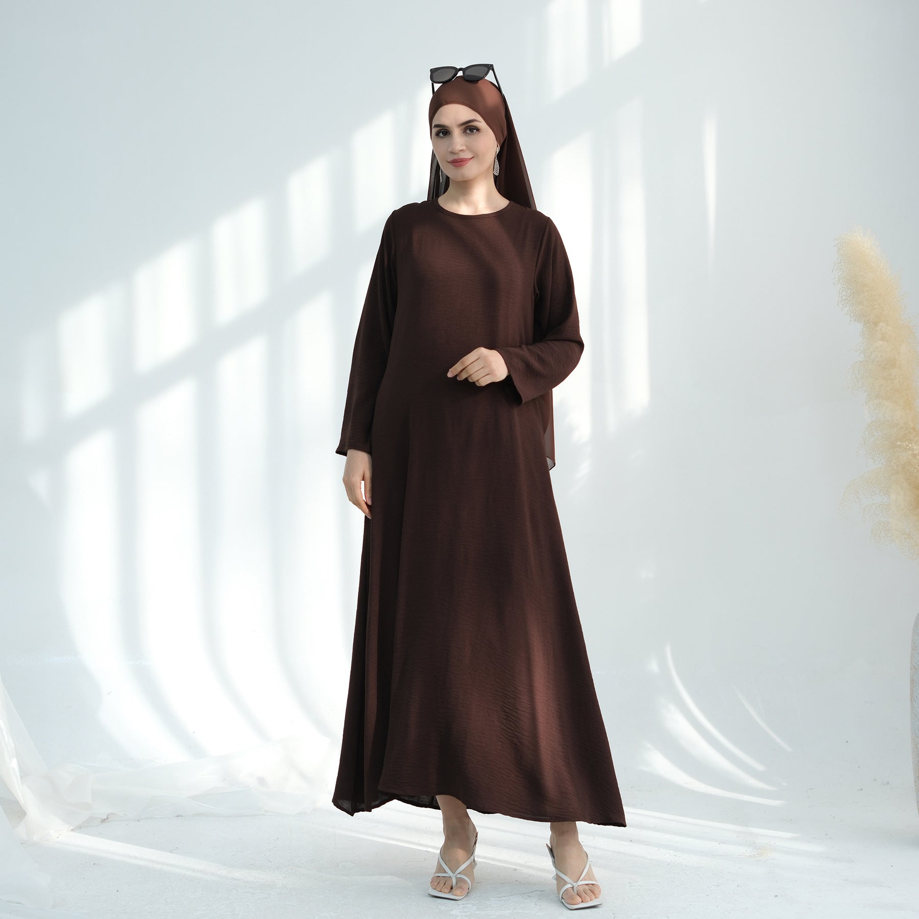 Two-piece Abaya with Double Sleeves
