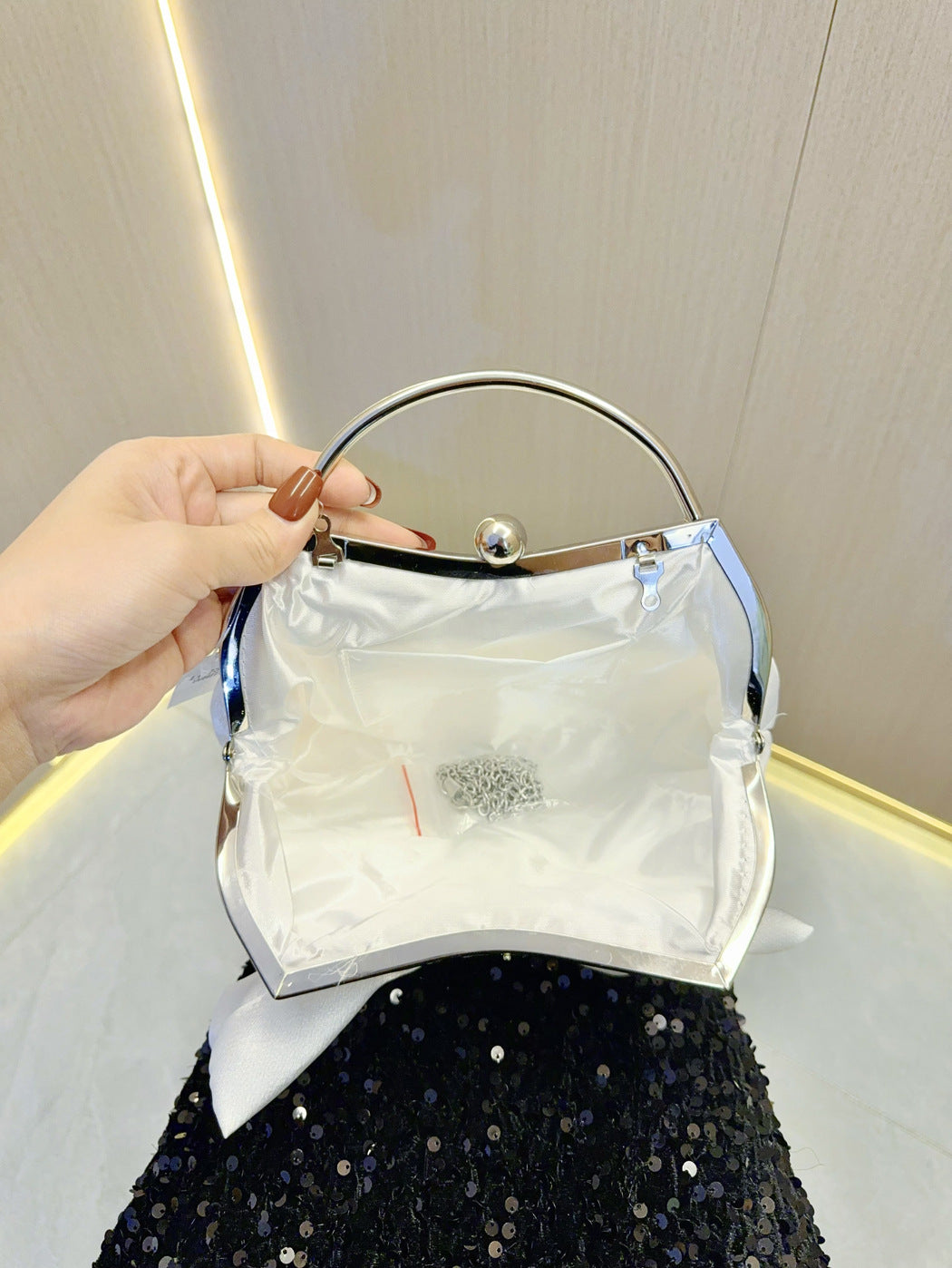 Evening Soft Satin Handbag