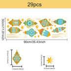 Ramadan Decorative Wall PVC Stickers