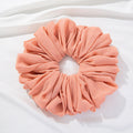 ربطة شعر مخملية كثيفة - برتقالي