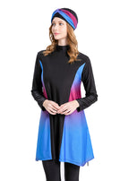 Colorful 3PCS Swimwear Burkini