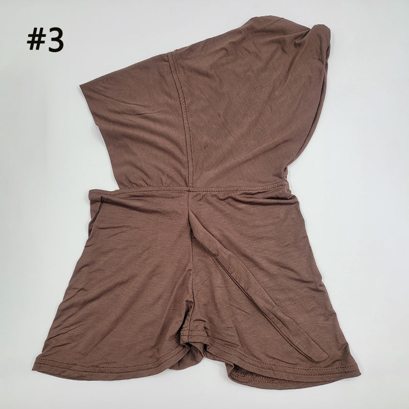 Bamboo Fiber Neck Strap Elastic Hjiab