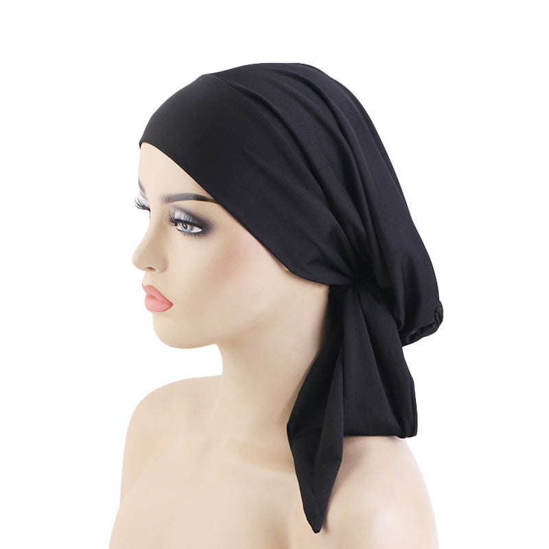 Elastic Headband Cap Hijab