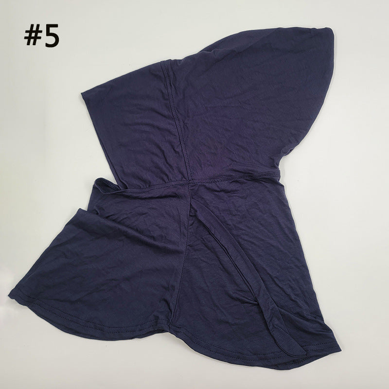 Bamboo Fiber Neck Strap Elastic Hjiab