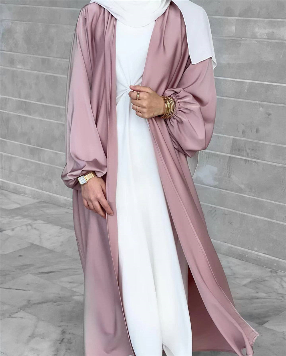 Lantern Sleeve Abaya