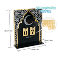 Mirrored Countdown Ramadan Desktop Ornament Style 4