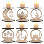 Ramadan Decorative Aromatherapy Candle Holders 6PCS