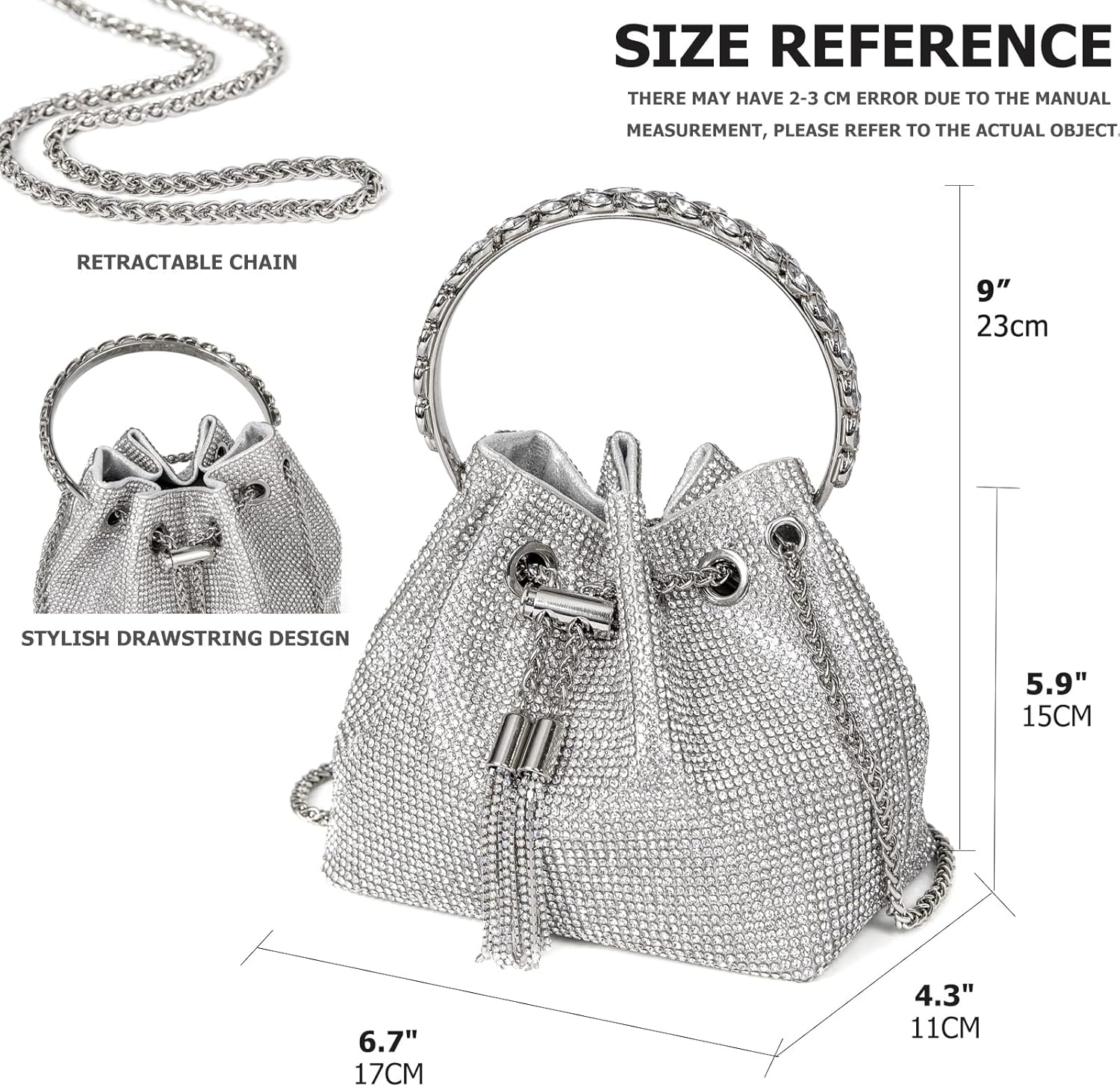 Bling Crystal Rhinestone Purse