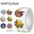 Ramadan DIY Stickers 500PCS - C417