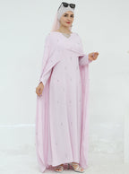Cape Modest Maxi Dress